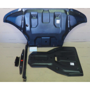 Купить АВС-Дизайн 0209K Защита композитная для картера и КПП (2 части) Audi Q7 II до рестайлинга 2015-09.2020