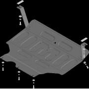 Купить MOTODOR 52304 Защита для двигателя и КПП Jetta VS5 2023-2023