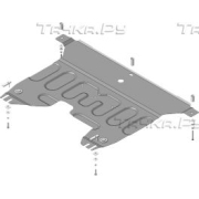 Купить MOTODOR - 51009 Защита для картера и КПП Hyundai Elantra V 2010-2014