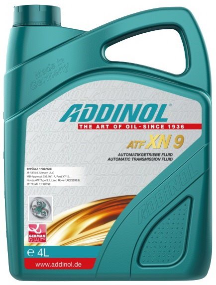 Купить запчасть ADDINOL - 4014766251299 ADDINOL ATF XN 9