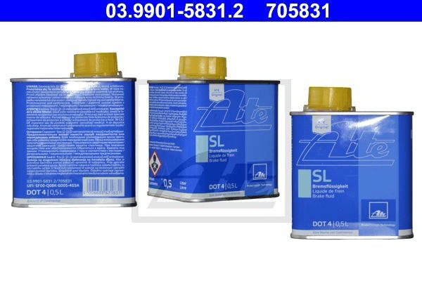 Купить запчасть ATE - 3990158312 ATE Brake Fluid SL DOT 4