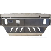 Купить АВС-Дизайн 1409ABC Защита алюминиевая для радиатора Mitsubishi Pajero IV 2006-2023