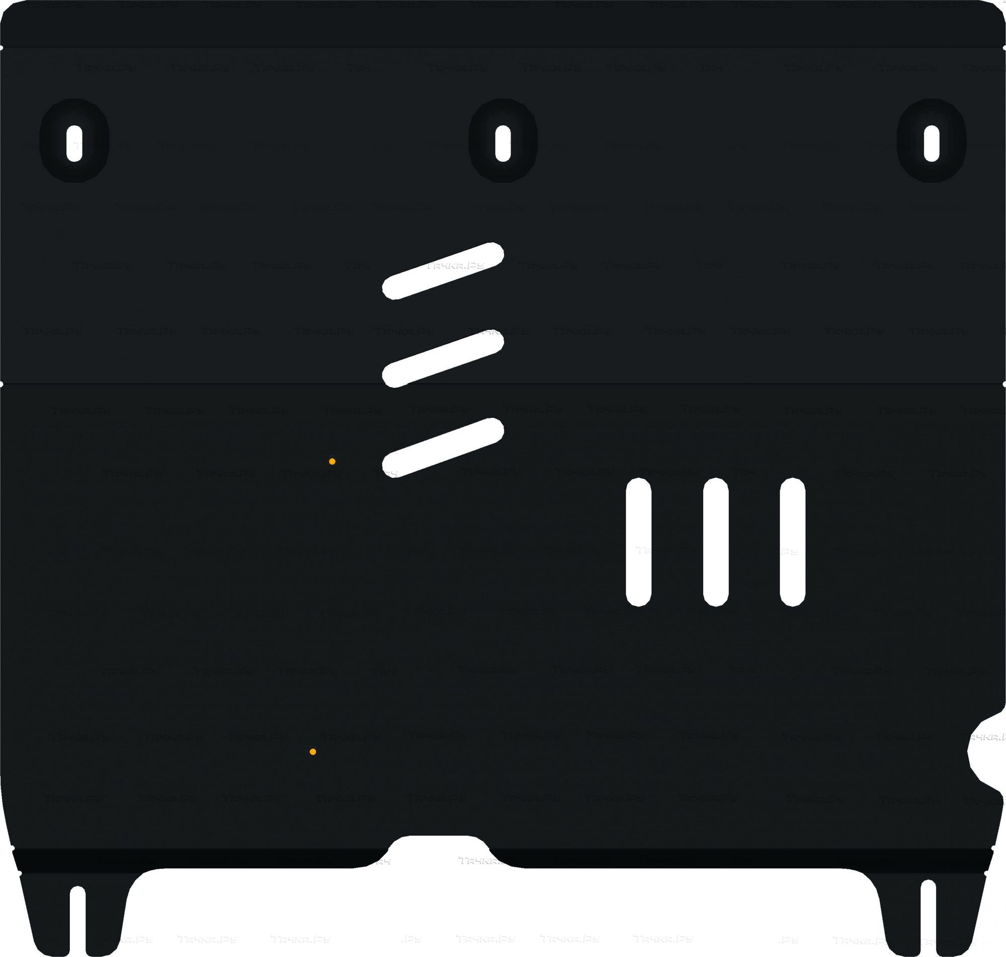 Купить запчасть ALFECO - ALF3507 Защита для картера и КПП Lifan Smily 330 рестайлинг 2014-2018