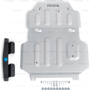 Купить RIVAL - 2333955916 Защита для радиатора и картера Toyota Land Cruiser 300 2021-2023