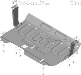 Купить запчасть MOTODOR - 70711 Защита для картера и КПП Ford Transit 2013-2023