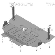 Купить MOTODOR 52303 Защита для картера и КПП Volkswagen Golf VII 2012-2020