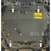 Купить MOTODOR - 01121 Защита для картера, КПП Mazda 6 II 2007-2012
