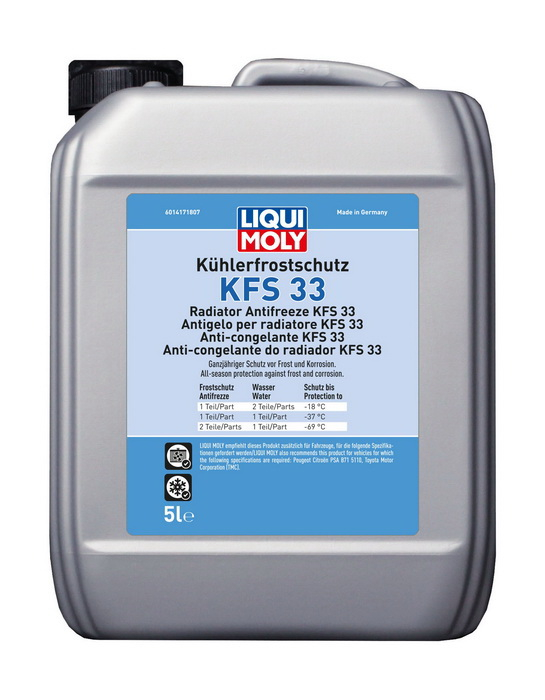 Купить запчасть LIQUI MOLY - 21131 LIQUI MOLY Kuhlerfrostschutz KFS 33