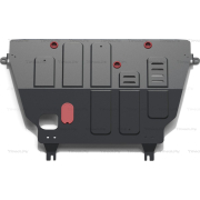 Купить АвтоБРОНЯ 1057022 Защита для картера и КПП Toyota Avensis III 2009-2011