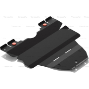 Купить АвтоБРОНЯ 111054081 Защита для картера (увеличенная) Subaru Legacy V 2009-2014