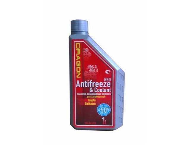 Купить запчасть S-OIL SEVEN - DAFRED01 DRAGON RED ANTIFREEZE&COOLANT -50*C