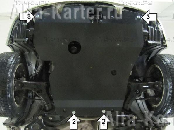 Купить запчасть MOTODOR - 02561 Защита для картера, КПП Toyota Allion 2002-2004