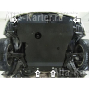 Купить MOTODOR 02561 Защита для картера, КПП Toyota Allion 2002-2004