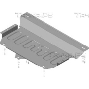 Купить MOTODOR 72703 Защита усиленная для картера, КПП Volkswagen Terramont 2018-2023