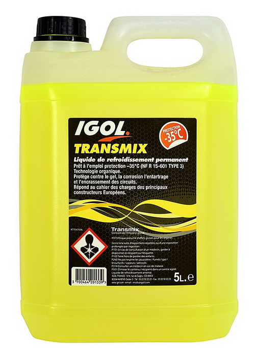 Купить запчасть IGOL - TRANSMIXCOL5L IGOL TRANSMIX JAUNE