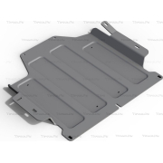 Купить RIVAL - 2333411616 Защита алюминиевая для КПП Nissan Patrol Y61 рестайлинг 2004-2010