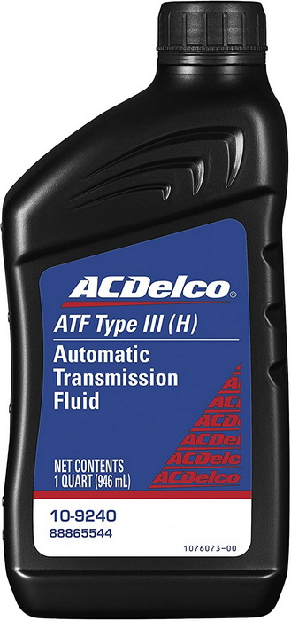 Купить запчасть ACDELCO - 109240 AC DELCO ATF Type III-H