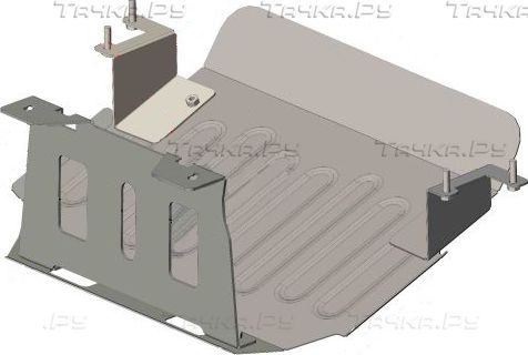 Купить запчасть ALFECO - ALF3908 Защита усиленная для топливного бака (2 части) УАЗ Патриот I 2014-2016