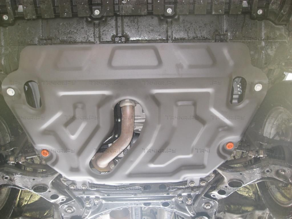 Купить запчасть ALFECO - ALF2465AL Защита алюминиевая для картера и КПП Toyota RAV4 III (ХА30) 2006-2013