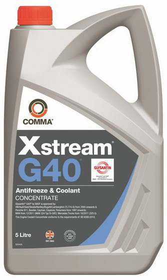 Купить запчасть COMMA - XSG405L COMMA XSTREAM G40 ANTIFREEZE & COOLANT CONCENTRATE