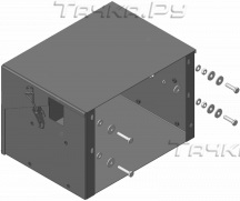 Купить запчасть MOTODOR - 20913 Защита для аккумулятора Hyundai HD 72, HD 78 2003-2023