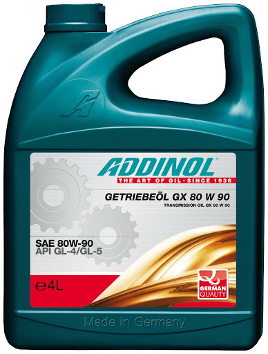 Купить запчасть ADDINOL - 4014766250438 ADDINOL Getriebeol GX 80W-90