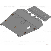 Купить ALFECO ALF24150AL4 Защита алюминиевая для картера и КПП Toyota Harrier 1997-2003