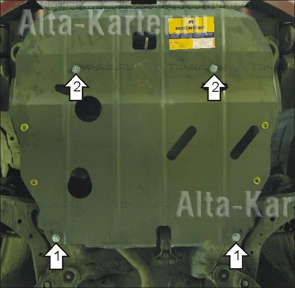 Купить запчасть MOTODOR - 00927 Защита для картера, КПП Hyundai Tuscani 2001-2009