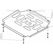 Купить MOTODOR 72556 Защита усиленная для радиатора Toyota Hiace МКПП 2004-2023