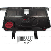 Купить АвтоБРОНЯ 111095311 Защита для картера и КПП Toyota Corolla IX E120, E130 рестайлинг 2003-2007