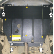 Купить MOTODOR - 01523 Защита для картера, КПП Opel Corsa D 2007-2014