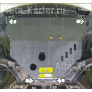Купить MOTODOR - 01125 Защита для картера, КПП Mazda Premacy I 1999-2005