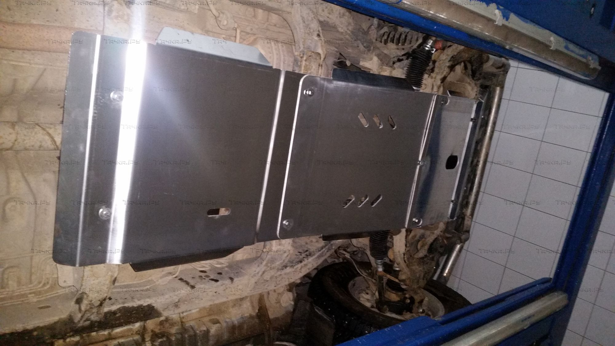 Купить запчасть ALFECO - ALF24110 Защита для КПП и раздатки Toyota Land Cruiser Prado 90 5 дв. 1996-2002