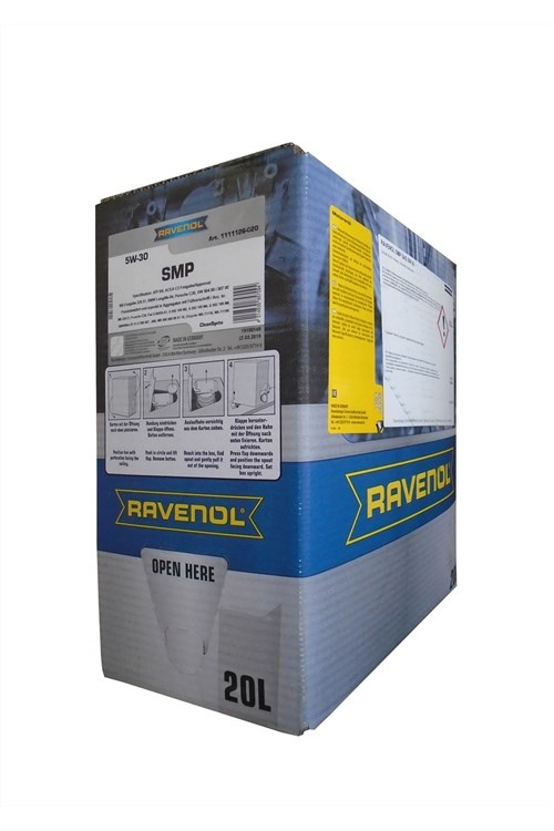 Купить запчасть RAVENOL - 4014835857094 SMP SAE 5W-30 (ECOBOX)