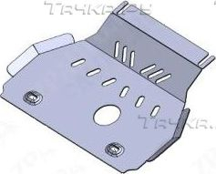 Купить запчасть ALFECO - ALF6006AL4 Защита алюминиевая (4 мм) для картера Isuzu D-Max III 2021-2023