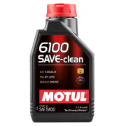 Купить MOTUL - 5W306100SAVECLEAN1L 6100 SAVE-CLEAN 5W-30