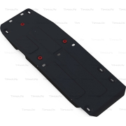 Купить АвтоБРОНЯ 111053131 Защита для топливного бака SsangYong Actyon Sports II 2012-2016