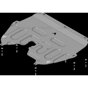 Купить MOTODOR 57601 Защита для картера, КПП Москвич 3 2022-2023