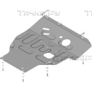 Купить MOTODOR - 51427 Защита для картера и КПП Nissan Tiida 2004-2014