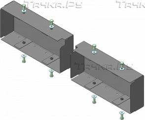Купить запчасть MOTODOR - 26411 Защита для задних фонарей Isuzu FSR 90 2013-2023