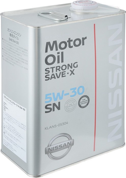 Купить запчасть NISSAN - KLAN505304 SN STRONG SAVE X SAE 5W-30