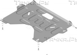 Купить запчасть MOTODOR - 71412 Защита усиленная для картера и КПП Nissan Teana J32 2008-2014