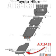 Купить ALFECO - ALF2455AL4 Защита алюминиевая для раздатки Toyota Fortuner I ресталинг 2011-2015
