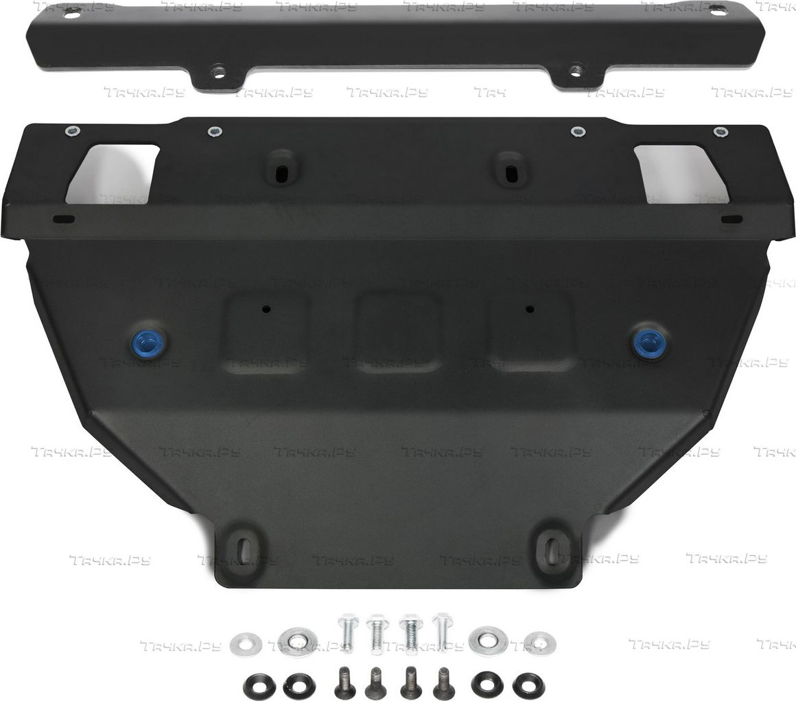 Купить запчасть RIVAL - 2111911013 Защита для радиатора Isuzu D-Max II 2012-2020