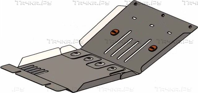 Купить запчасть ALFECO - ALF55061AL Защита алюминиевая для картера Haval H9 4WD 2018-2023