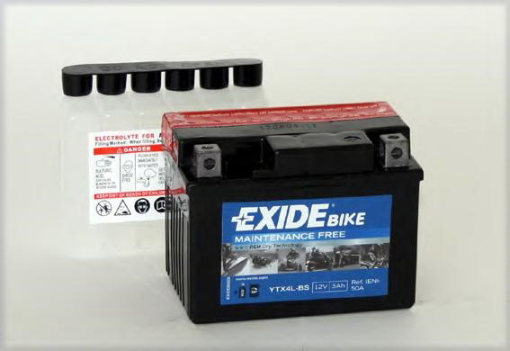 Купить запчасть EXIDE - ETX4LBS Аккумулятор
