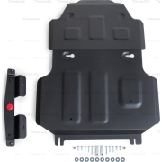 Купить АвтоБРОНЯ 111095591 Защита для радиатора и картера Toyota Land Cruiser 300 2021-2023