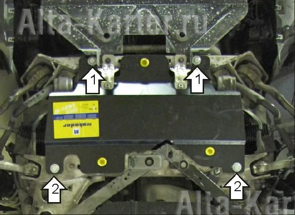 Купить запчасть MOTODOR - 00213 Защита для ГУРа BMW 3-серия E90 2006-2010