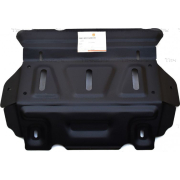 Купить ALFECO - ALF2490ST Защита для радиатора и картера Toyota Fortuner I рестайлинг 2011-2015