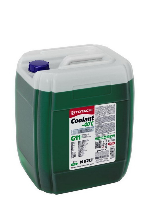 Купить запчасть TOTACHI - 4589904526893 TOTACHI NIRO COOLANT GREEN -40 G11